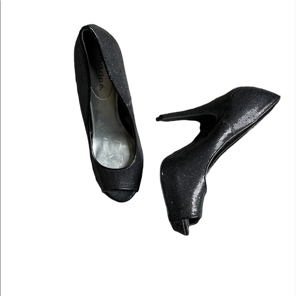 Maripe Glitter Heels - Picture 3 of 5